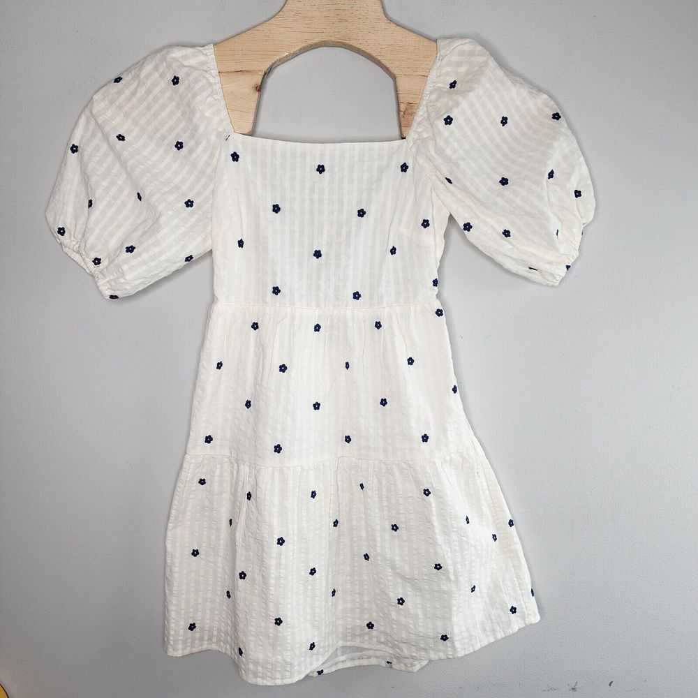 Rails Selene Women's‎ Floral Embroidered Serrsucker Dress Size S Nwt $228 READ